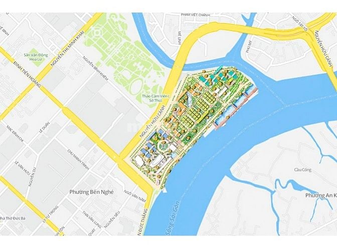 Căn hộ bán hoặc cho thuê tại Vinhomes Golden River 3 phòng ngủ 105m2