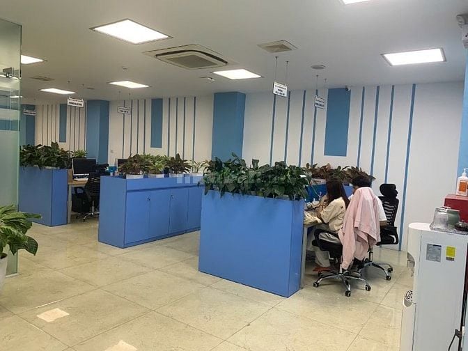 Cho thuê gấp 3 sàn văn phòng trong toà nhà 8 tầng