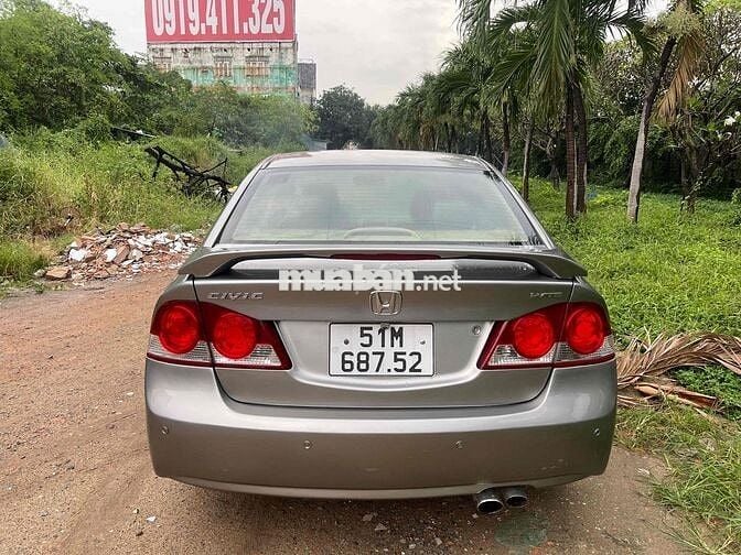 Honda Civic 2008 Số sàn Xám.9 chủ catvet bán