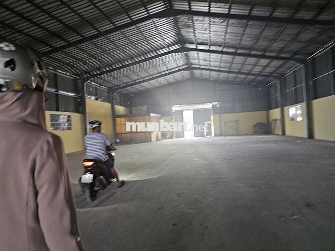 Cho thuê kho xưởng 3.500m2 MT Trần Đại Nghĩa, Bình Chánh,Giá : 80tr/TH
