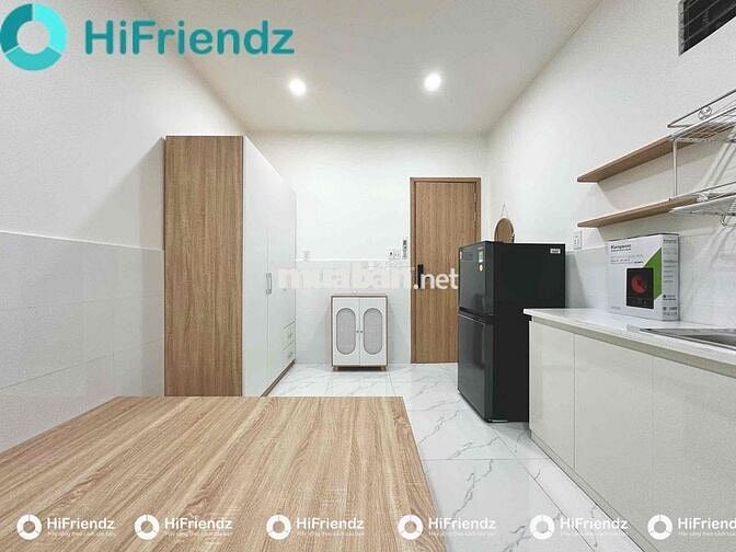Studio mới xây full nội thất, chỉ cần vác vali vào là ở. Gần Aeon TP