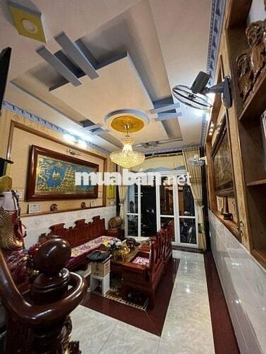 Nhà Bán 4×16m, 4PN, Hẻm ô Tô Phan Huy Ích, P An Hội Tây VND: 8.5 T TL