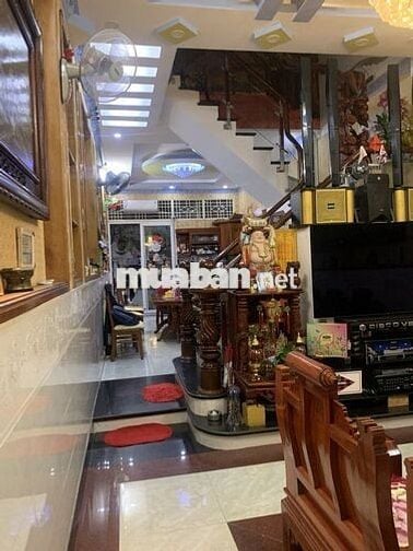 Nhà Bán 4×16m, 4PN, Hẻm ô Tô Phan Huy Ích, P An Hội Tây VND: 8.5 T TL