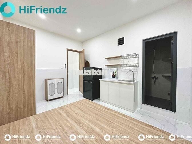 Studio mới xây full nội thất, chỉ cần vác vali vào là ở. Gần Aeon TP