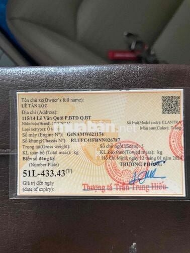 Hyundai Elantra 2022 2.0 AT Cao cấp - 50000 km