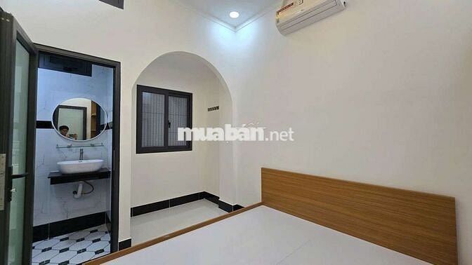 Bán căn nhà 1 trêt 1 lầu .sân đậu oto. Ngân hàng hỗ trợ 1 tỉ 2