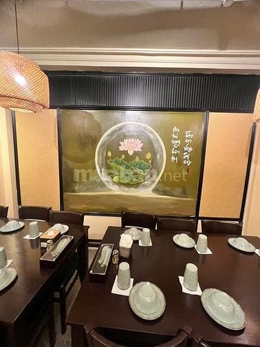 Sang nhượng nhà hàng chay Mộc An số 10 ngõ 101 Hào Nam, 80m2x5 tầng