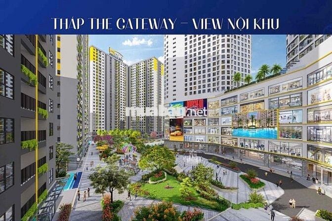 căn hộ chung cư 54m2 2PN  Bcons Center City