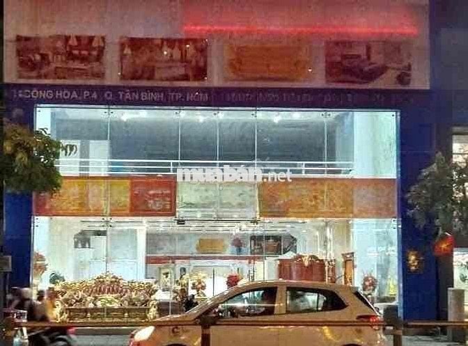 CHO THUÊ MẶT TIỀN CỘNG HOÀ, TÂN BÌNH (Ngang 13x28m, trệt 1 lầu suốt)