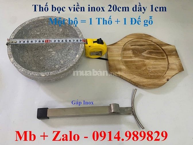 THỐ ĐÁ -> CHUYÊN PHỞ BÁT ĐÁ - CỐI ĐÁ  CHẢO GANG - CHẢO ĐÁ - NỒI LẨU ĐÁ