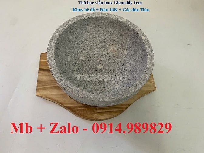 THỐ ĐÁ -> CHUYÊN PHỞ BÁT ĐÁ - CỐI ĐÁ  CHẢO GANG - CHẢO ĐÁ - NỒI LẨU ĐÁ