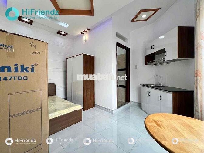 CHO THUÊ STUDIO BAN CÔNG , CỬA SỔ TRỜI MỚI XÂY TIỆN QUA CÁC QUẬN LÂN C