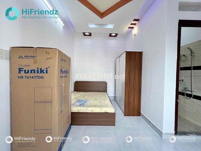 CHO THUÊ STUDIO BAN CÔNG , CỬA SỔ TRỜI MỚI XÂY TIỆN QUA CÁC QUẬN LÂN C