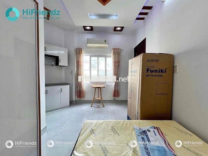 CHO THUÊ STUDIO BAN CÔNG , CỬA SỔ TRỜI MỚI XÂY TIỆN QUA CÁC QUẬN LÂN C