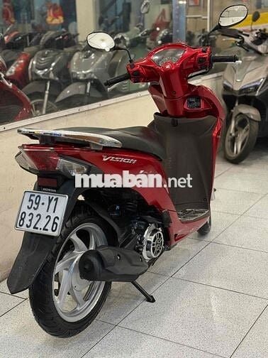 Honda Vision 2016 màu Đỏ