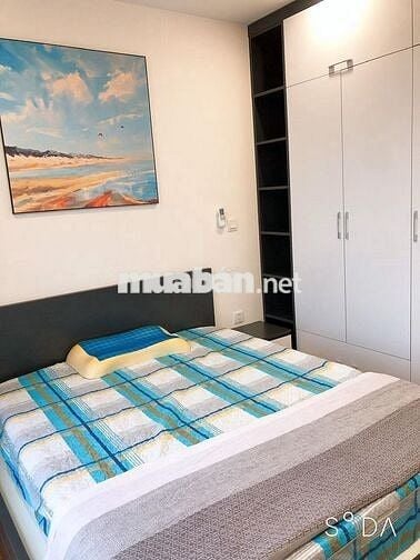 Cho thuê CH 76m2 2PN, 1phụ full đồ đẹp tại The Sun, Mễ Trì giá 16tr/th