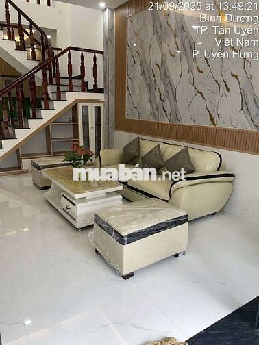 Chỉ cần 1 tỷ nhận ngay nhà 1 lầu 3PN kcn nam tân uyên, Bình Dương