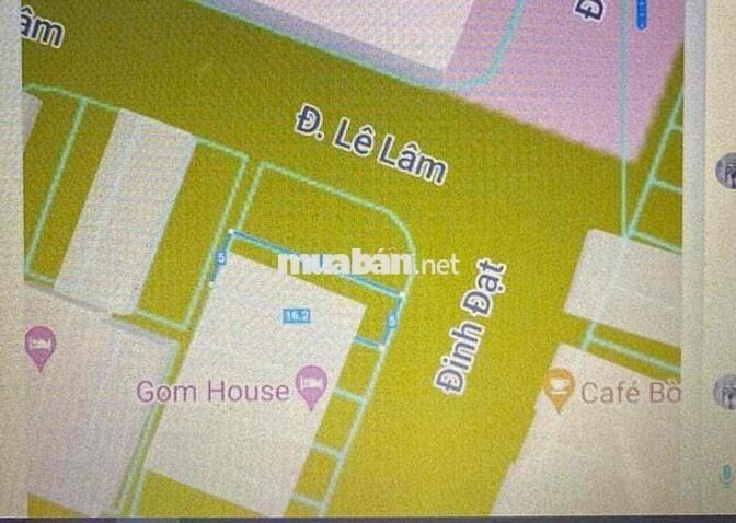 Bán Lô GÓC 2 MT ĐINH ĐẠT ,Phước Mỹ