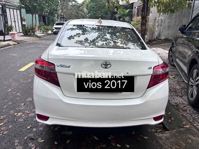 Toyota Vios 2017 1.5E MT