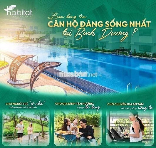 2PN 2WC 84m2 The Habitat giá CĐT 3,2 tỷ – 1 tỷ cầm chìa!