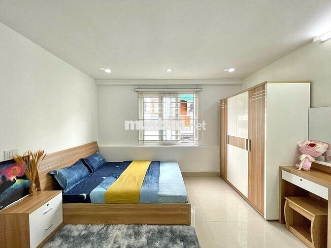 Ở NGAY! CĂN 2PN TÁCH BẾP NGAY PHỔ QUANG SÁT SÂN BAY FULL NT - AN NINH