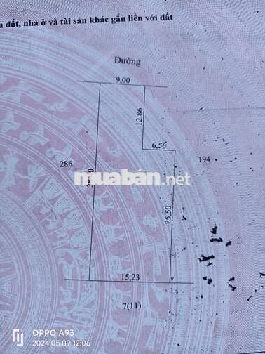 Giá rẻ đất Tân Phong, Thạnh Phú, Bến Tre 507m2. giá 350 triệu HH 3%