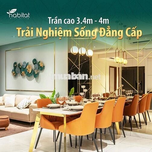 2PN 2WC 84m2 The Habitat giá CĐT 3,2 tỷ – 1 tỷ cầm chìa!