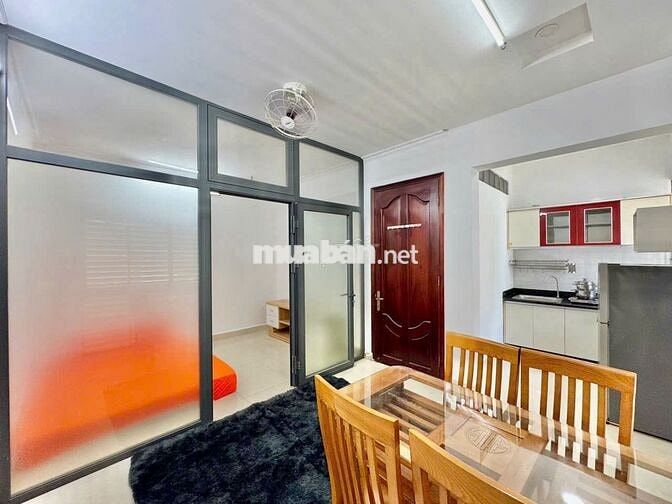 Ở NGAY! CĂN 2PN TÁCH BẾP NGAY PHỔ QUANG SÁT SÂN BAY FULL NT - AN NINH