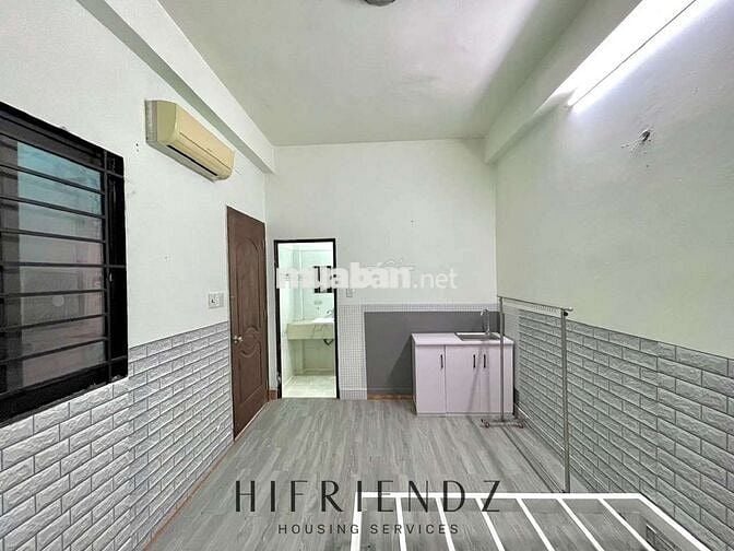 Studio 22m2 Ngay Ngã Tư Bốn Xã, Sẵn Máy Lạnh, Kệ Bếp, Cho Để Xe Điện