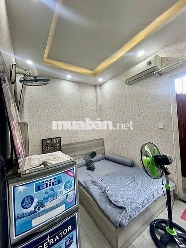 SIÊU PHẨM 5TẦNG HẺM XE HƠI NGAY GÒ XOÀI SÁT MẶT TIỀN ĐƯỜNG  GẦN CHỢ