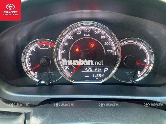 Toyota Vios 2023 1.5E CVT - 11000 km. Vay 75%