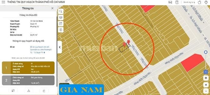 BÁN NHÀ MẶT TIỀN : 68 TỔNG LUNG - P. 13 - Q. 11 - TPHCM