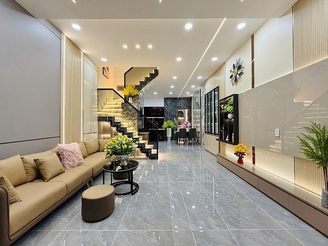 Bán nhà hẻm 3m Phạm Văn Chiêu, P.8, 4,5 NH 4,8 x 13 giá 5.39 tỷ tl