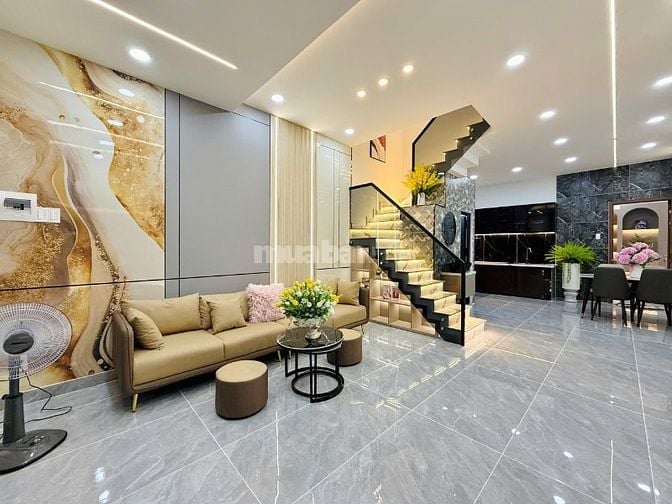 Bán nhà hẻm 3m Phạm Văn Chiêu, P.8, 4,5 NH 4,8 x 13 giá 5.39 tỷ tl