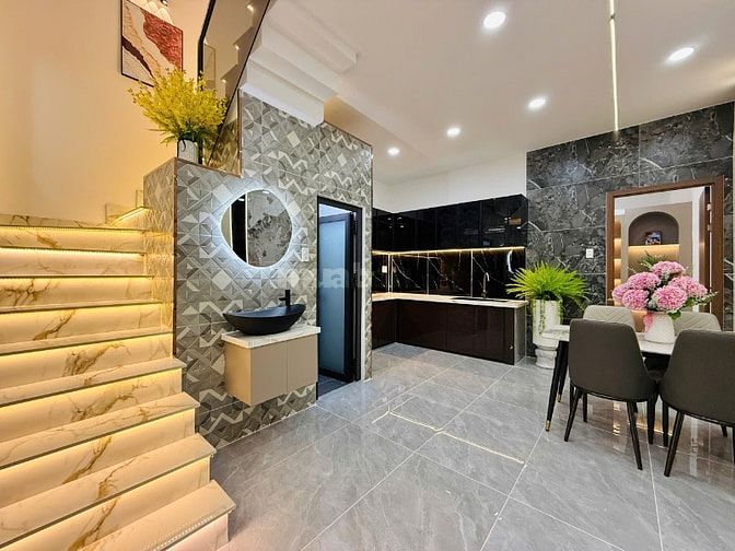 Bán nhà hẻm 3m Phạm Văn Chiêu, P.8, 4,5 NH 4,8 x 13 giá 5.39 tỷ tl