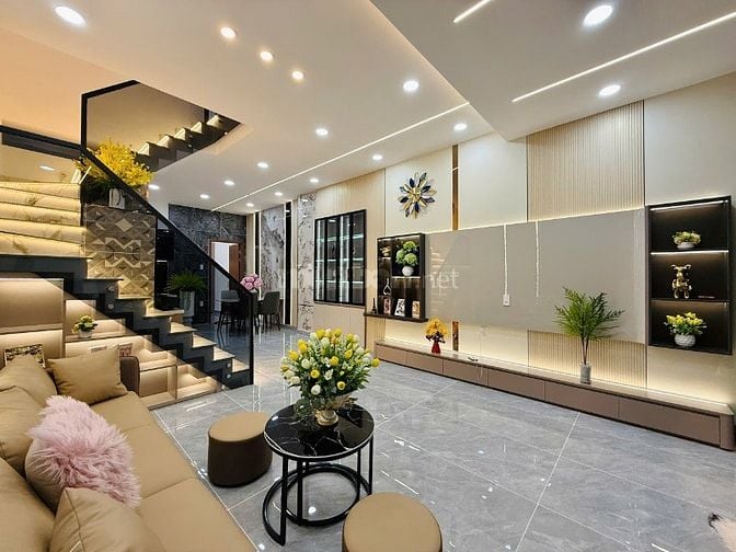 Bán nhà hẻm 3m Phạm Văn Chiêu, P.8, 4,5 NH 4,8 x 13 giá 5.39 tỷ tl