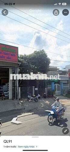 Chính chủ cần bán nhà trệt mặt tiền quốc lộ 91