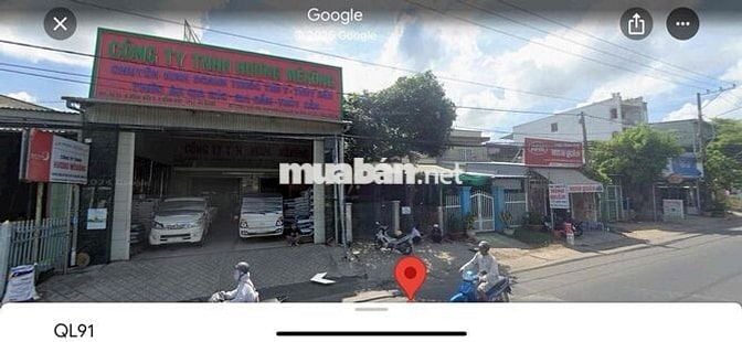 Chính chủ cần bán nhà trệt mặt tiền quốc lộ 91