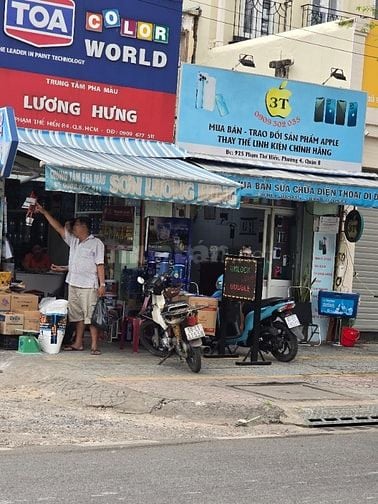 Bán nhà căn đôi ngay góc 2 mặt tiền đang cho thuê 30triệu 1 tháng