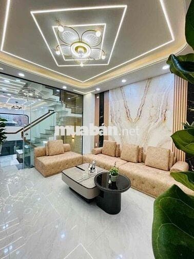 NHÀ 5 TẤM - HẺM 8M THÔNG - HOÀN CÔNG 215M2-