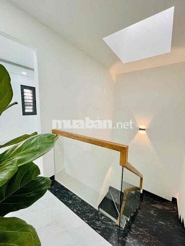 NHÀ 5 TẤM - HẺM 8M THÔNG - HOÀN CÔNG 215M2-