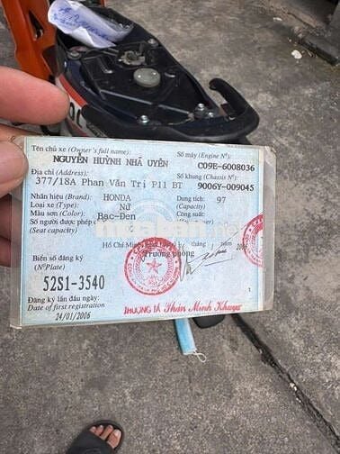 Xe Wawe A mới sơn áo REPSOL