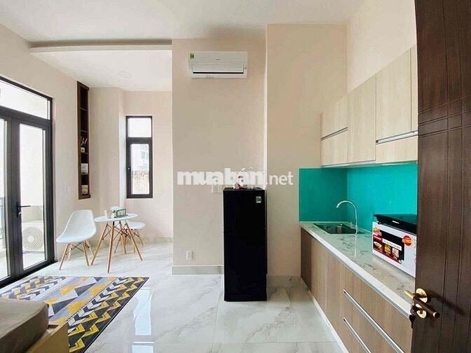 Căn hộ studio ban công/ cửa sổ chính chủ cho thuê như hình