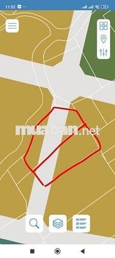 Bán 2885m2 đất NN quy hoạch đất ở, mặt tiền đường