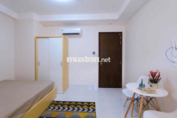 Căn hộ studio ban công/ cửa sổ chính chủ cho thuê như hình