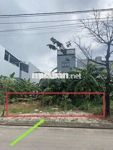 Bán đất MT Bàu Mạc 20 - Lô kẹp cống 1,5m bên hông xây nhà thoáng mát