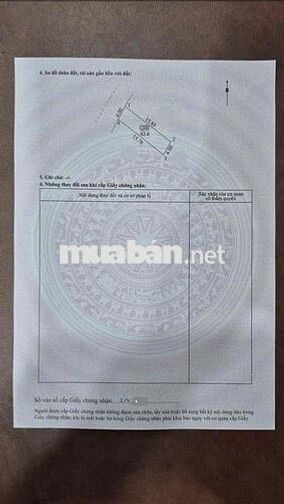 BÁN ĐẤT GẦN KCN VSIP 1 - P. AN PHÚ, THUẬN AN 62,6M2  GIÁ 2,6 TỶ