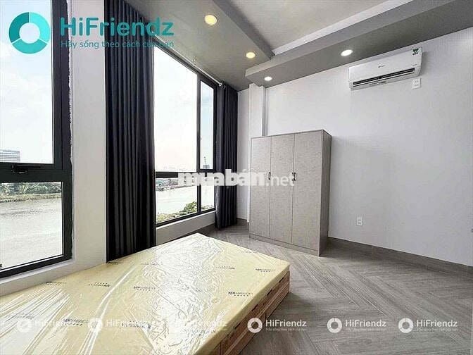 STUDIO FULL NỘI THẤT VIEW VEN SÔNG NGAY VLU, NTTU