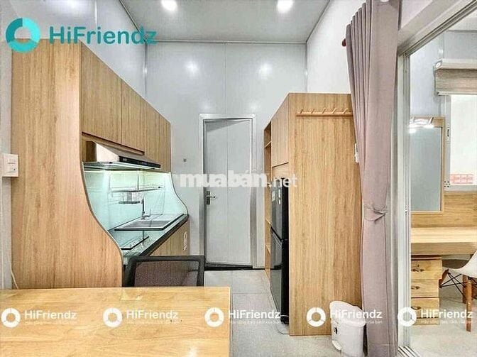 ✨Siêu phẩm 1PN tách bếp_máy giặt riêng_Full NT_Được pet gần BKU