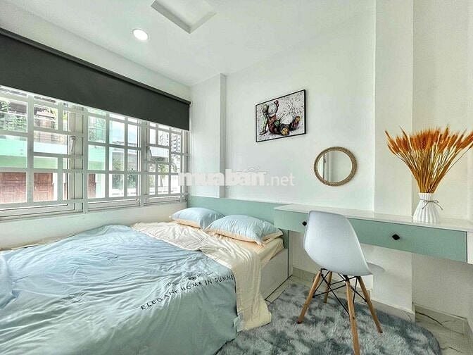 CĂN HỘ NGĂN BẾP BAN CÔNG QUẬN 1, MÁY GIẶT RIÊNG, CỐNG QUỲNH, CV 23/9